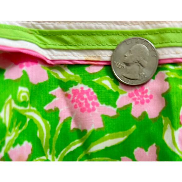 Liza by Lilly Pulitzer Vintage Pink and Lime Green Sundress size 9-10 - Picture 10 of 10